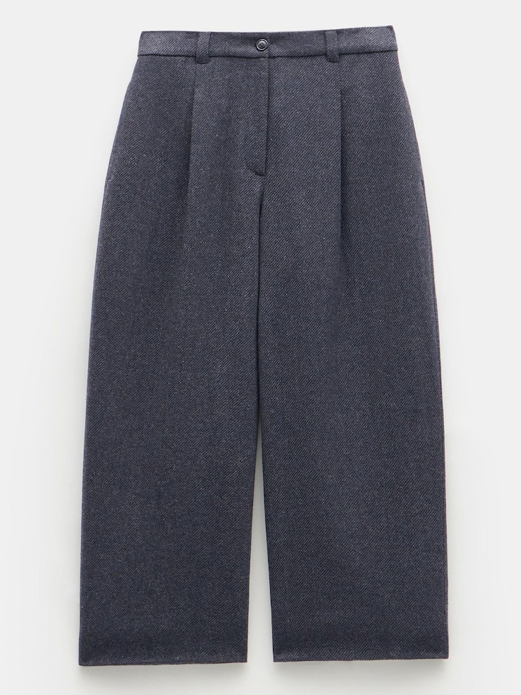 Hush Grey Carys Tailored Cropped Trousers - Image 5 of 5