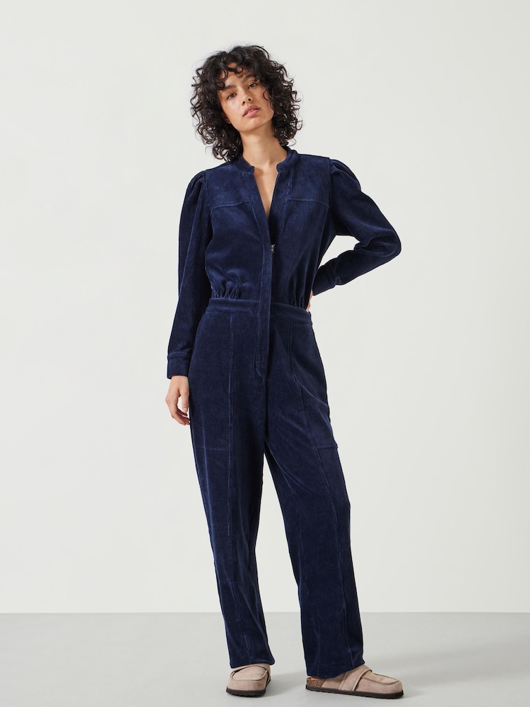 Hush Blue Joplin Jersey Jumpsuit - Image 1 of 5