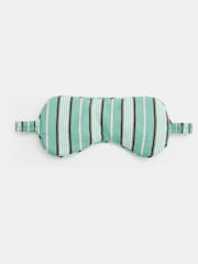 Hush Green 100% Cotton Sleep Mask - Image 2 of 4