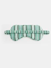 Hush Green 100% Cotton Sleep Mask - Image 4 of 4