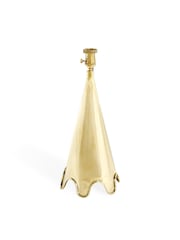 Jonathan Adler Brass Brass Ripple Table Lamp - Image 5 of 6