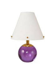 Jonathan Adler Lavender Belvedere Vanity Lamp - Image 2 of 4