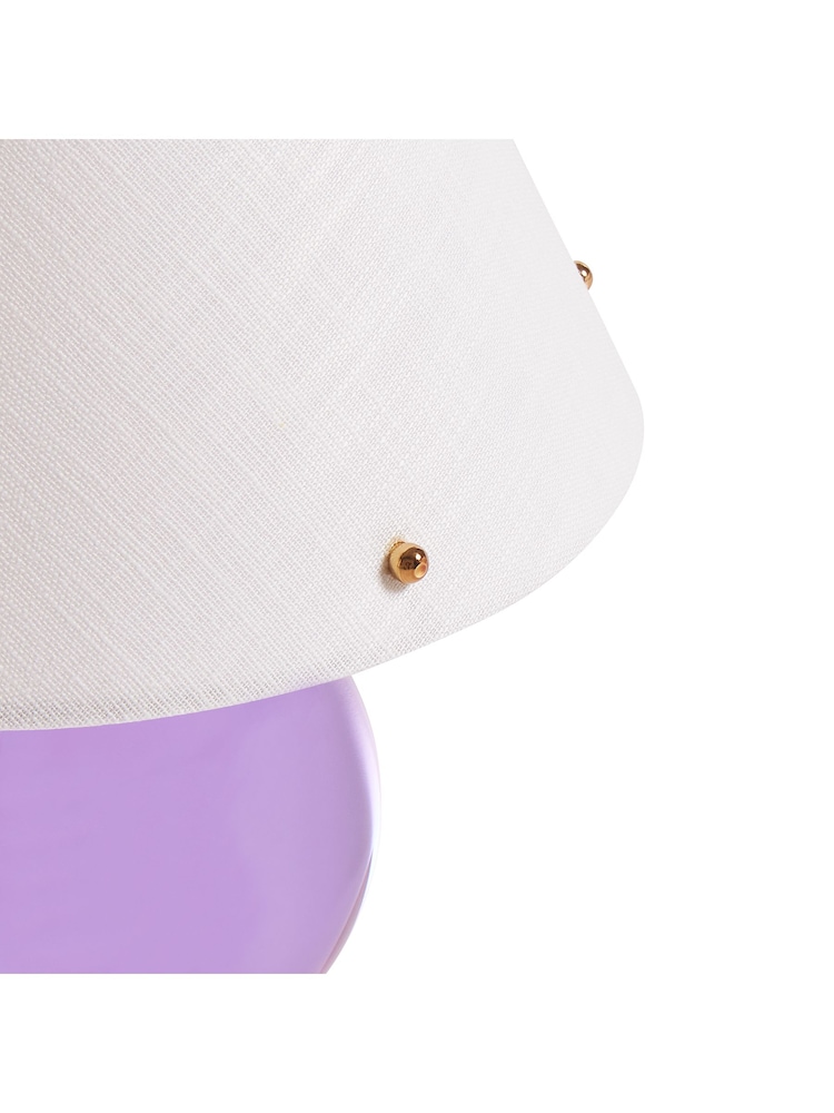 Jonathan Adler Lavender Belvedere Vanity Lamp - Image 4 of 4