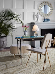 Jonathan Adler Clear Belvedere Vanity Lamp - Image 1 of 5