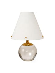 Jonathan Adler Clear Belvedere Vanity Lamp - Image 5 of 5