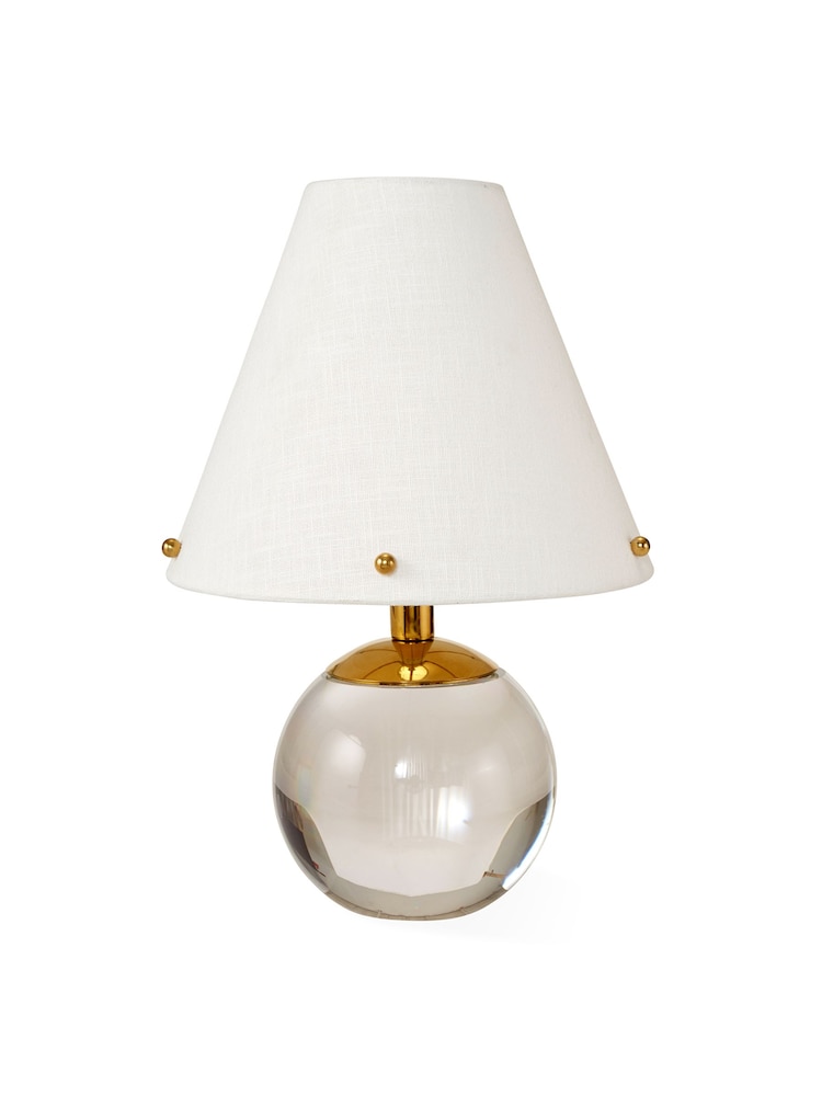 Jonathan Adler Clear Belvedere Vanity Lamp - Image 5 of 5