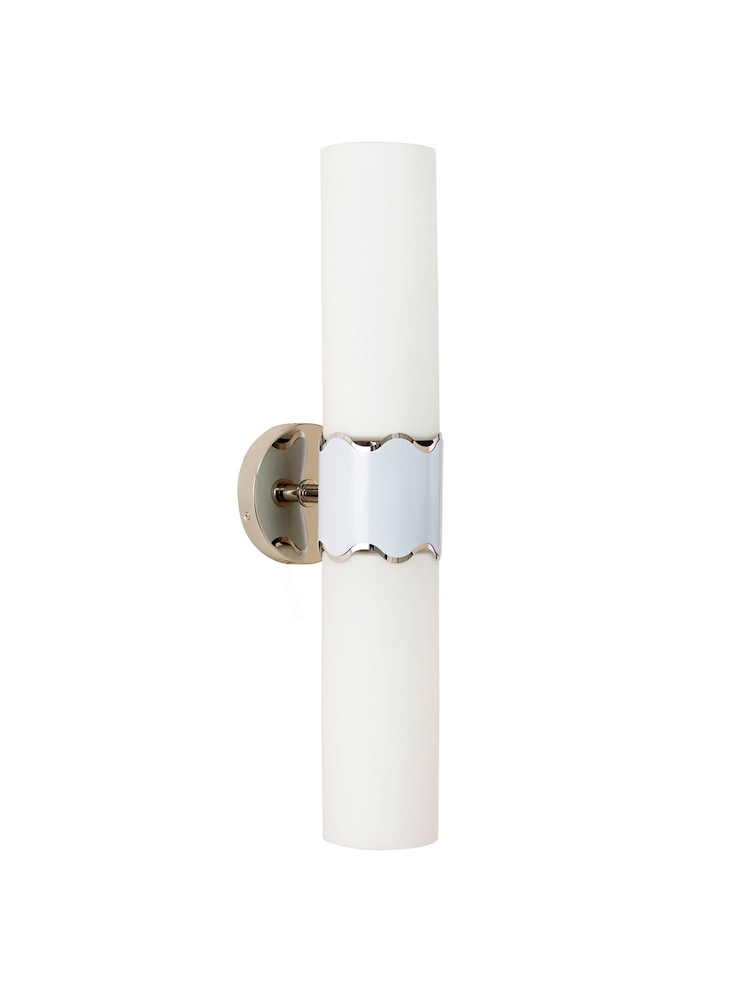 Jonathan Adler Blue Ripple Sconce - Image 5 of 5