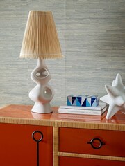 Jonathan Adler White Ronchamp Table Lamp - Image 1 of 3