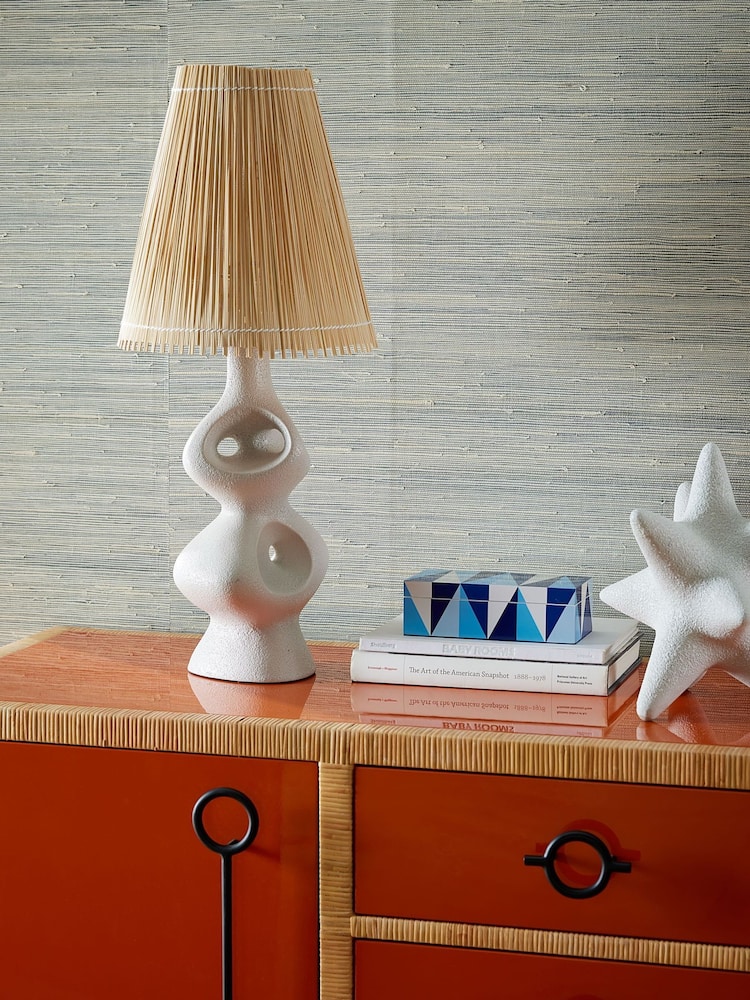 Jonathan Adler White Ronchamp Table Lamp - Image 1 of 3