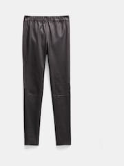 Hush Black Leather Leggings - Image 5 of 5