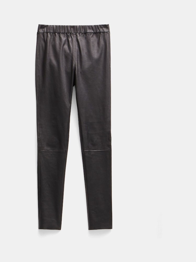 Hush Black Leather Leggings - Image 5 of 5