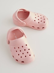 Pink Rust Wide Fit (G) Clogs Sandals - Image 1 of 6