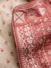 FatFace Zoe Pink Embroidered Jacket - Image 10 of 11