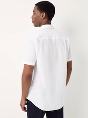 Blanco - Short Sleeve Easy Care Formal Smart Shirts 5 Pack - Imagen 3 de 8