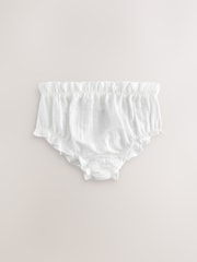 Ecru Baby 100% Cotton Knickers 3 Pack (0mths-2yrs) - Image 3 of 7