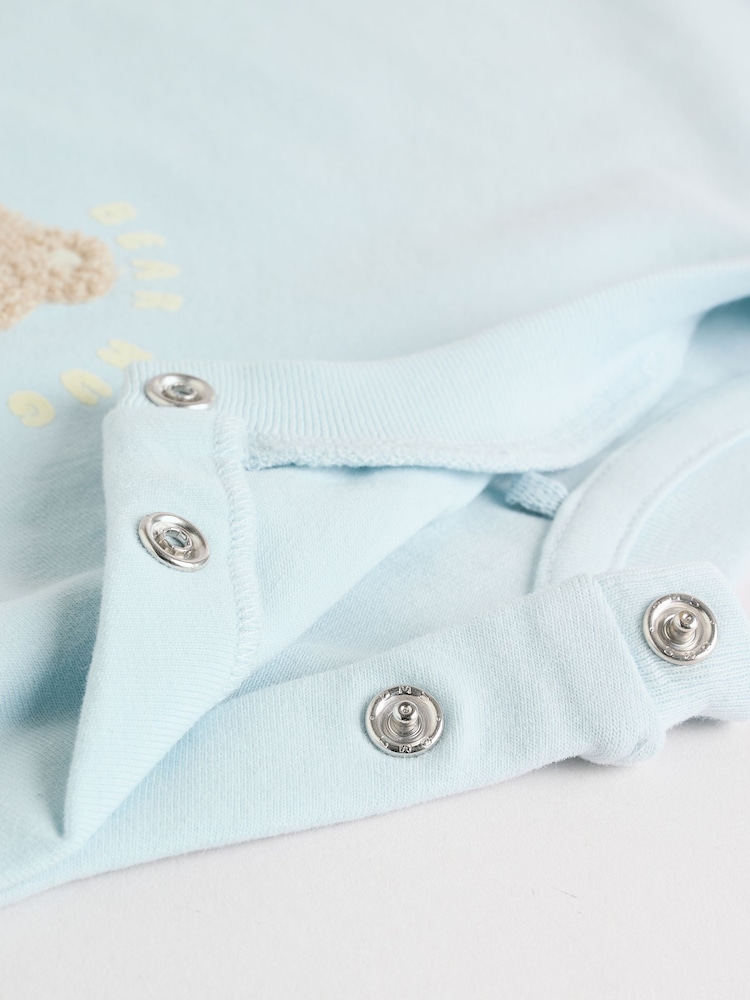 Blue Bear Baby Tops and Shorts Set 6 Piece - Image 16 of 21