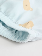 Blue Bear Baby Tops and Shorts Set 6 Piece - Image 20 of 21