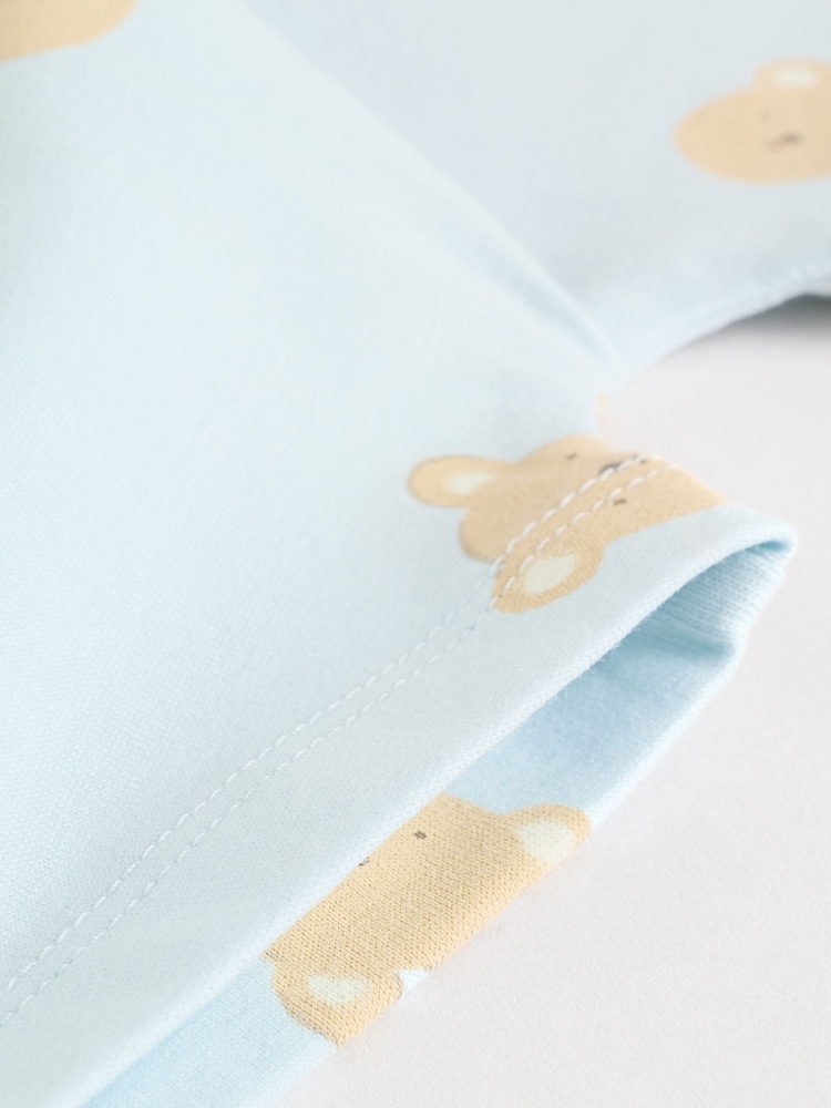 Blue Bear Baby Tops and Shorts Set 6 Piece - Image 21 of 21