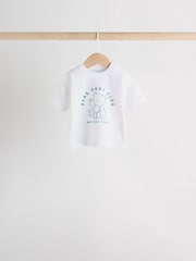 Blue Bear Baby Tops and Shorts Set 6 Piece - Image 4 of 21