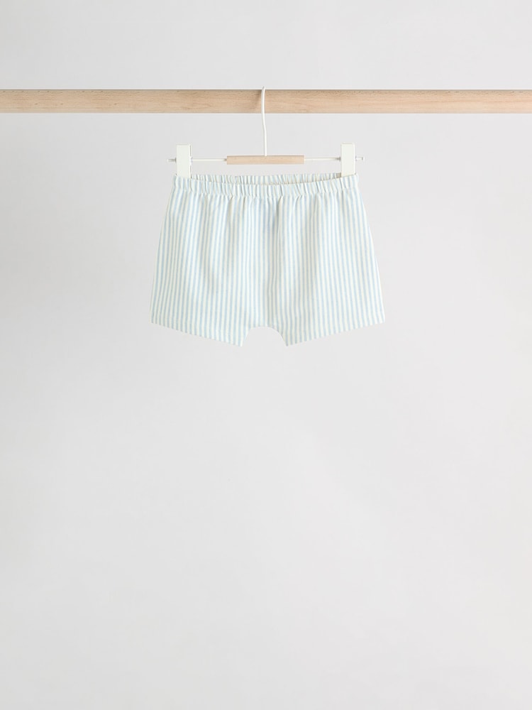 Blue Bear Baby Tops and Shorts Set 6 Piece - Image 5 of 21