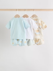 Blue Bear Baby Tops and Shorts Set 6 Piece - Image 8 of 21
