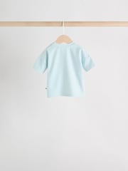Blue Bear Baby Tops and Shorts Set 6 Piece - Image 9 of 21