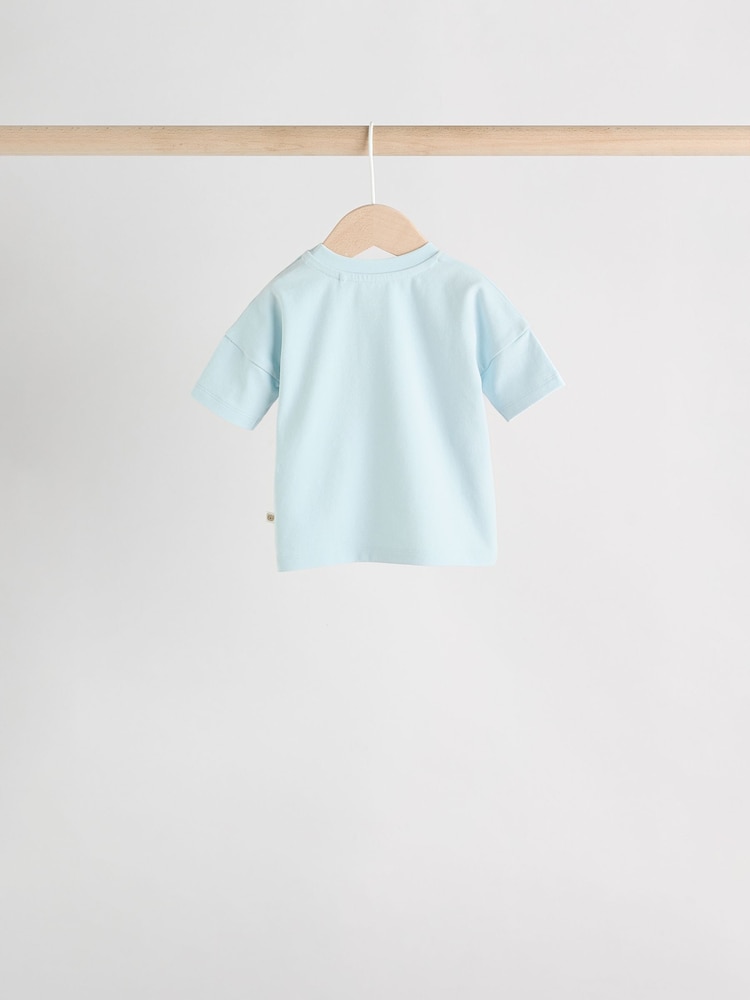 Blue Bear Baby Tops and Shorts Set 6 Piece - Image 9 of 21