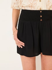 FatFace Rylee Black Flippy Shorts - Image 4 of 6