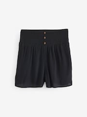 FatFace Rylee Black Flippy Shorts - Image 6 of 6