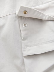 Grey Tech Stretch Utility Cargo Shorts - Image 11 of 11
