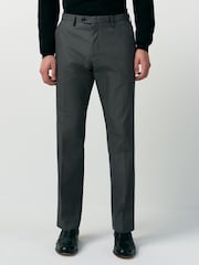 Charcoal Grey Regular Trousers - Image 1 of 5