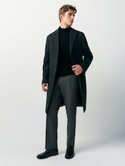 Charcoal Grey Regular Trousers - Image 2 of 5