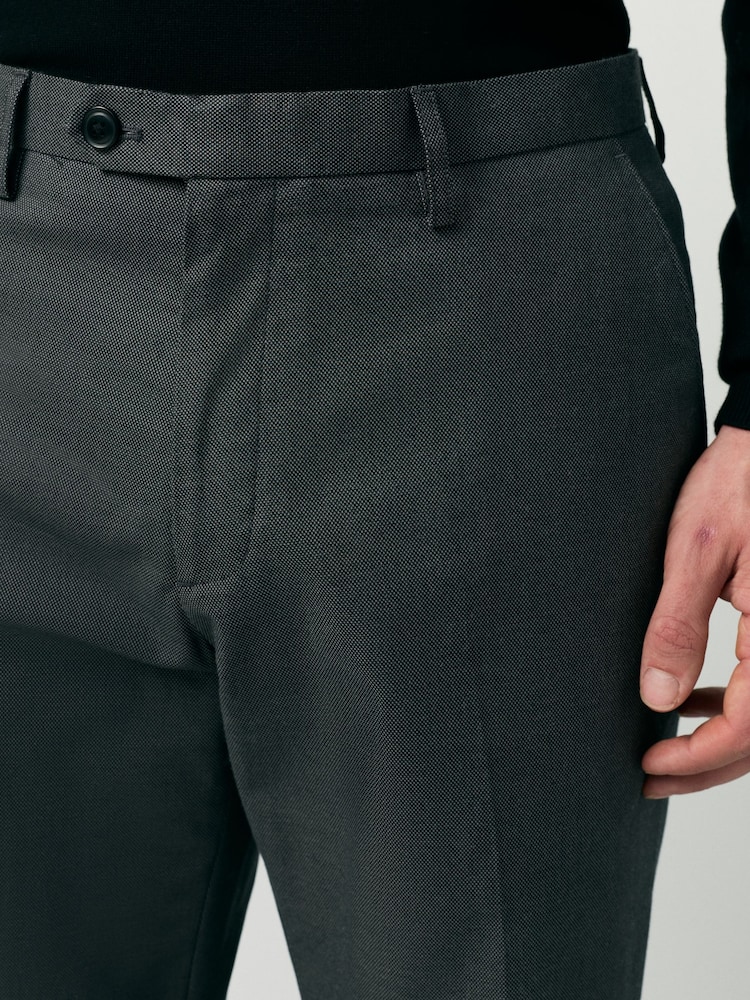 Charcoal Grey Regular Trousers - Image 5 of 5