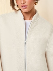 Friends Like These Cream Bomber Jacket - Image 3 of 5