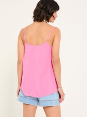 FatFace Sisley Mid Pink Cami - Image 2 of 5