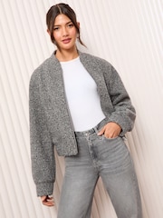 Friends Like These Grey Bomber Jacket - Image 3 of 4
