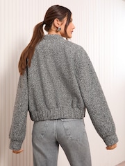 Friends Like These Grey Bomber Jacket - Image 4 of 4
