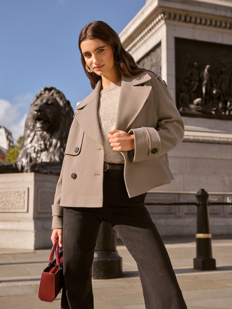 Friends Like These Short Trench Coat - Imagen 1 de 4