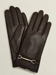 Hobbs Brown Tara Gloves - Image 2 of 2
