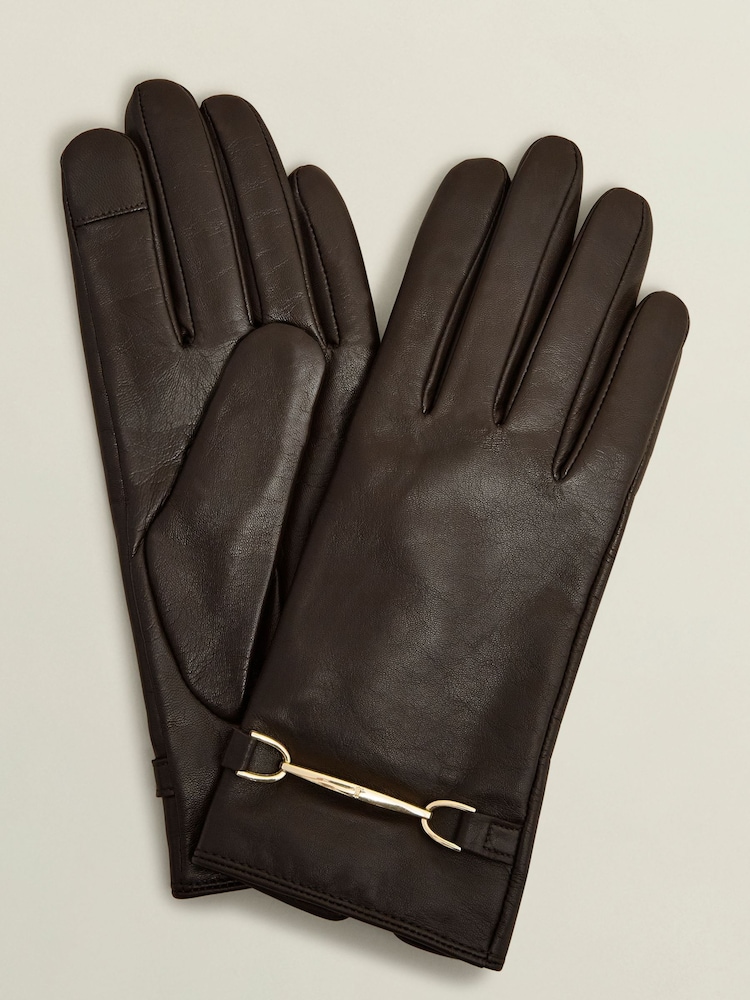 Hobbs Brown Tara Gloves - Image 2 of 2