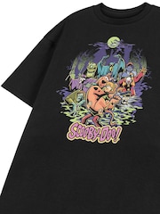 Vanilla Underground Black Unisex Adults Scooby Doo Licensed Halloween 100% Cotton T-Shirt - Image 5 of 8