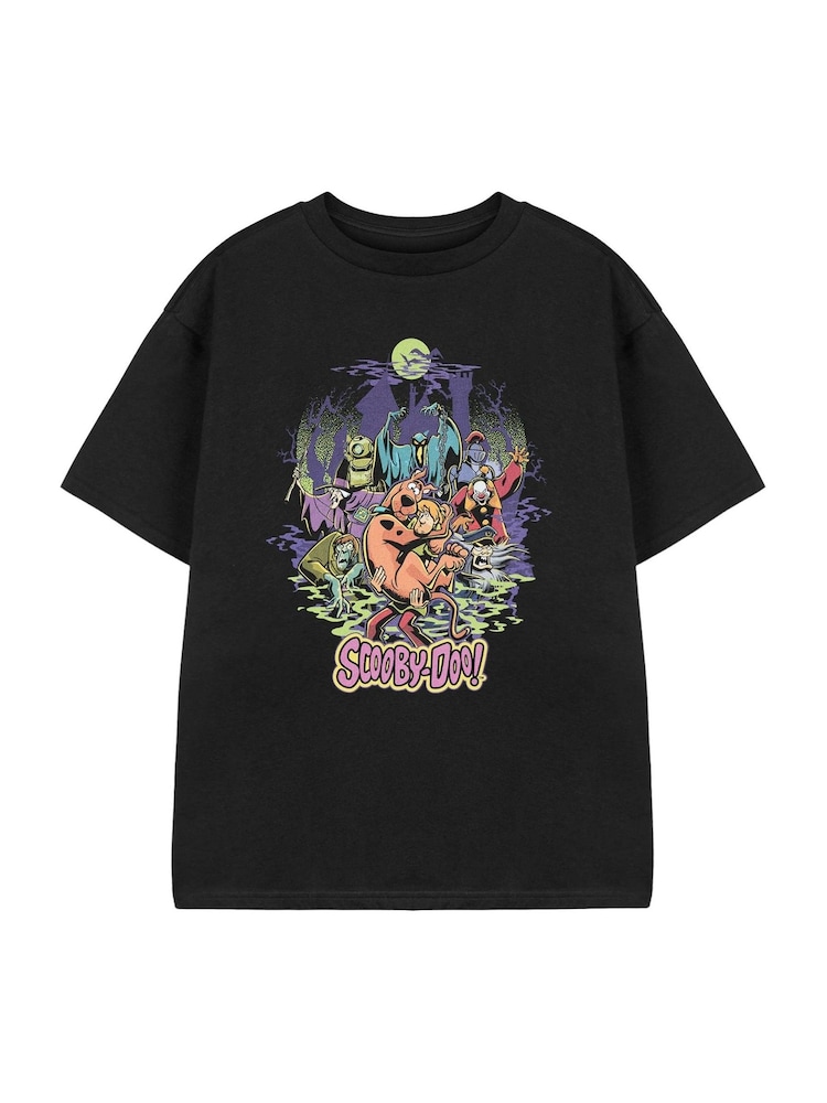 Vanilla Underground Kids Unisex Scooby Doo Licensed Halloween 100% Cotton T-Shirt - صورة 1 من 6
