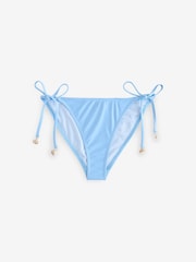 Friends Like These Multi Tie Side Bikini Bottoms With Shell Trim 2 Pack - Image 7 of 9