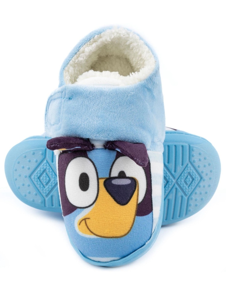 Buy Vanilla Underground Blue Kids 3D Licensed Slippers from the