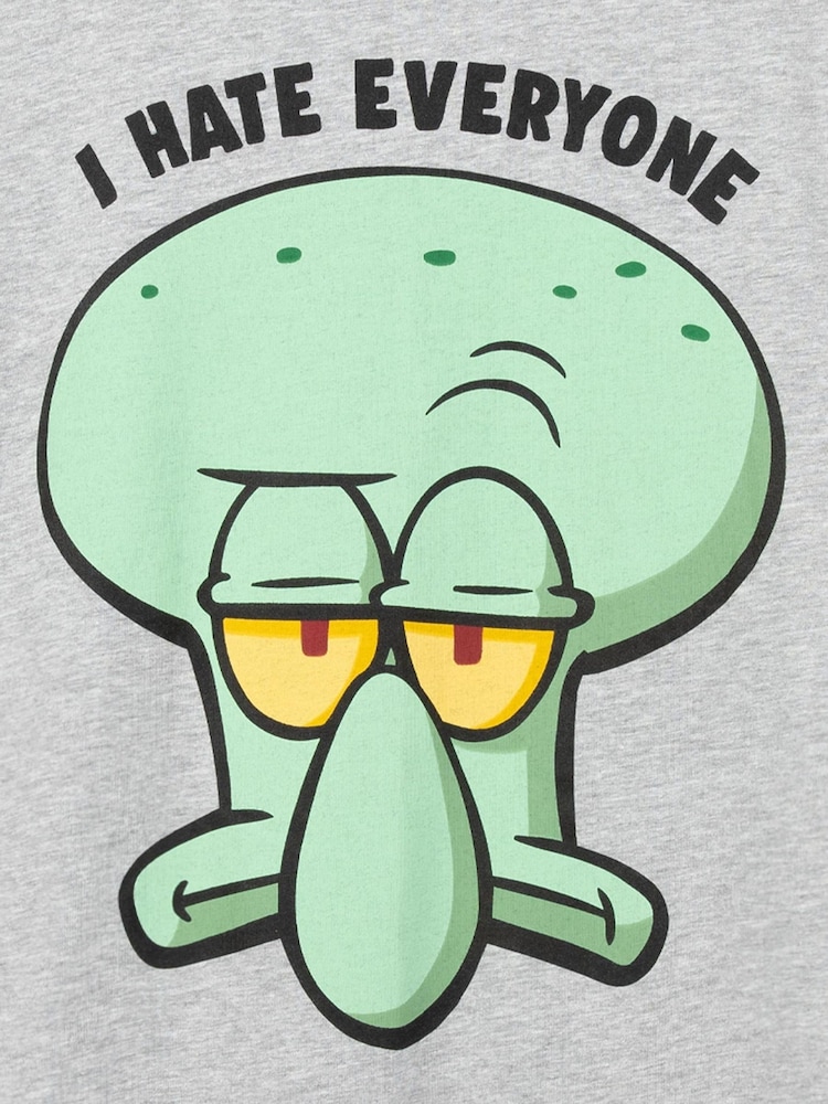 بيجاما للرجال ببنطلون طويل ورداء علوي بكُم قصير بتصميم Spongebob Squarepants مرخّص من Vanilla Underground - صورة 6 من 6 بيجاما للرجال ببنطلون طويل ورداء علوي بكُم قصير بتصميم Spongebob Squarepants مرخّص من Vanilla Underground - صورة 6 من 6