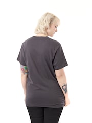 Grau - Vanilla Underground Unisex Erwachsene Disney Der Albtraum vor Weihnachten Lizenziertes Halloween-T-Shirt aus 100% Baumwolle - Bild 2 von 8