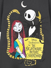 Grau - Vanilla Underground Unisex Erwachsene Disney Der Albtraum vor Weihnachten Lizenziertes Halloween-T-Shirt aus 100% Baumwolle - Bild 6 von 8