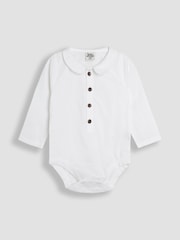 JoJo Maman Bébé Navy 4-Piece Shirt & Trouser Set With Bow Tie & Braces - Image 7 of 10