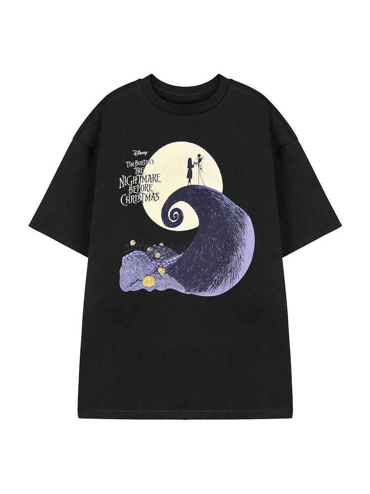 Camiseta adultaVanilla Underground Adult Unisex Disney O Estranho Mundo de licenciada Halloween Christmas 100% algodão - Imagem 1 de 6