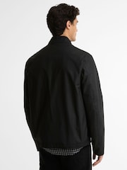 Barbour International Black Outpost Wax Jacket - Image 2 of 7